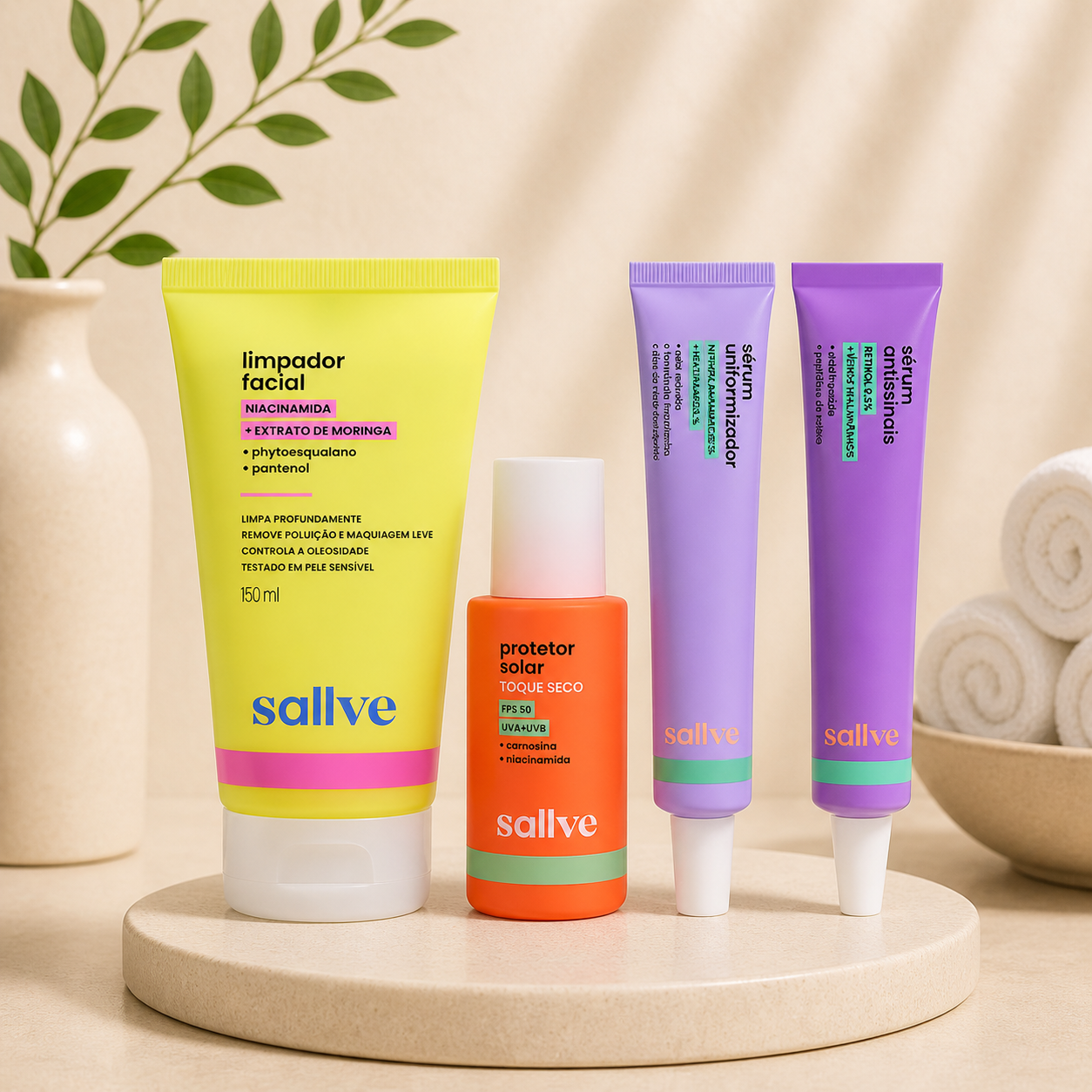 Kit Antissinais Completo Pro – Tratamento Dia e Noite para Pele Mais Jovem