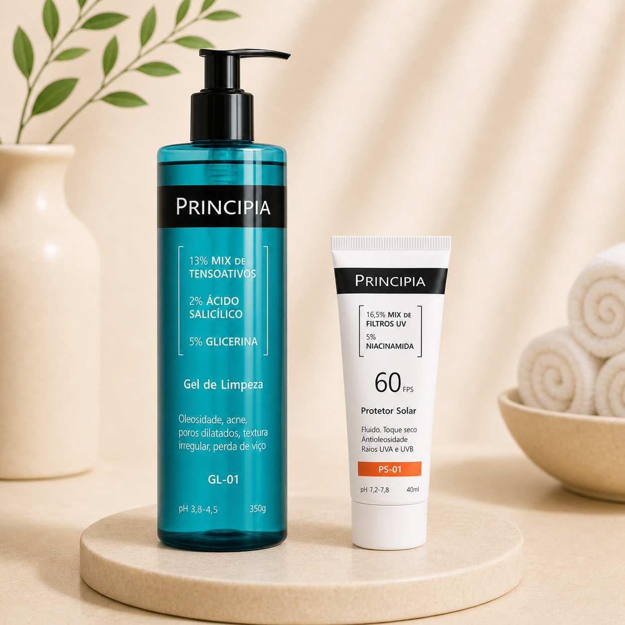 Kit Controle Diário Antioleosidade – Pele Limpa, Protegida e Sem Brilho