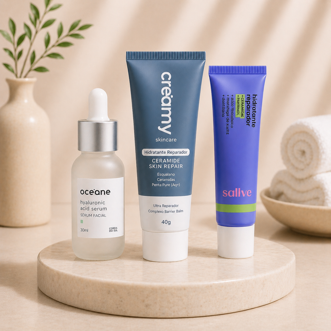 Kit de Hidratação Profunda - Pele Seca